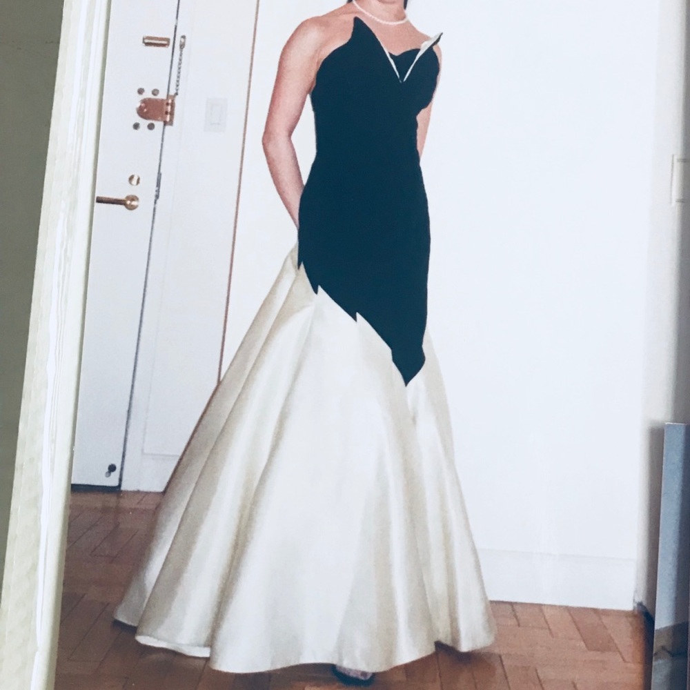vintage Victor Costa Oscar winning evening gown
